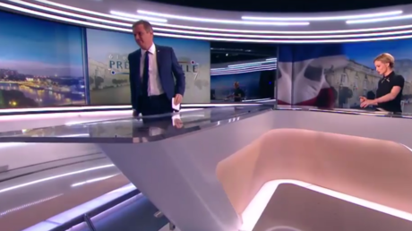 Dupont-Aignan quitte le JT de TF1 pour dénoncer l'exclusion des «petits candidats» du débat (VIDEO)