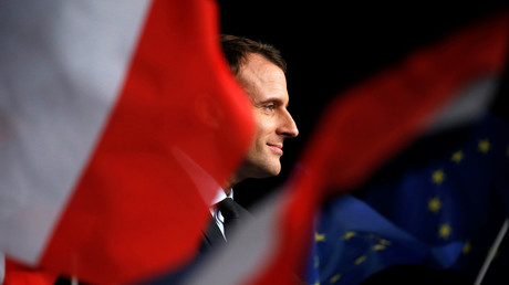 Le candidat de En Marche ! à l'élection présidentielle Emmanuel Macron