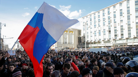 Le maintien du parcours interdit de la manifestation anti-corruption, «une provocation» pour Moscou