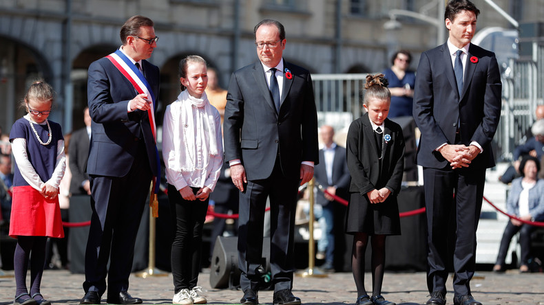 Cérémonie commémorative du Centenaire de la Bataille de la crête de Vimy