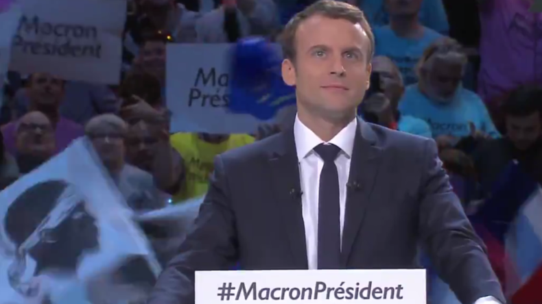 Grand meeting d’Emmanuel Macron à Bercy