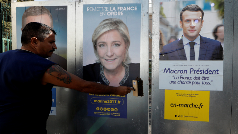 Un duel contre Macron au second tour ? L'idée semble plaire à Marine Le Pen