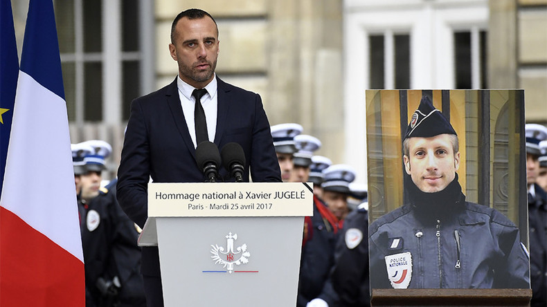«Une cérémonie très digne» : Marine Le Pen pas d'accord avec son père sur l'hommage à Xavier Jugelé