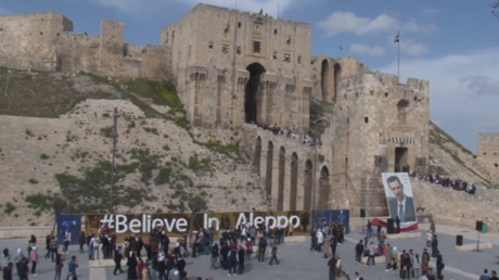 #Believe in Aleppo : un monument érigé pour les habitants de la ville libérée (VIDEO)