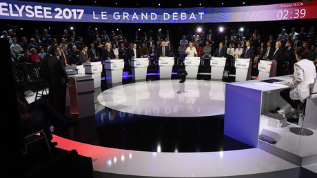EN CONTINU : Les «petits candidats» pour la première fois face aux «grands» dans le débat à 11