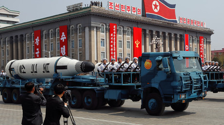 Défilé militaire à Pyongyang 