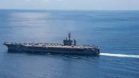 La Corée du Nord prête à faire couler le porte-avions américain avec «une seule frappe»
