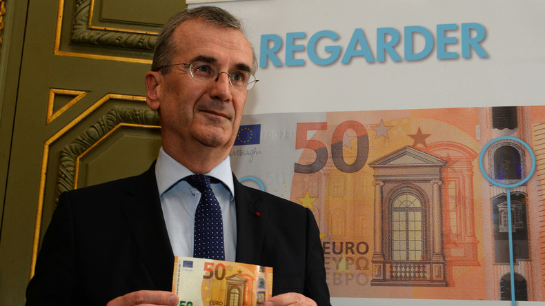La double circulation de monnaies serait un «danger» selon le gouverneur de la banque de France