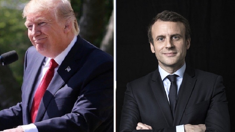 Macron et Trump se rencontreront le 25 mai en marge du sommet de l'OTAN à Bruxelles