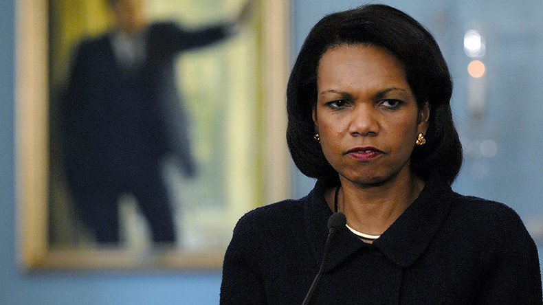 Condoleezza Rice : «Nous ne sommes pas allés en Irak pour apporter la démocratie»