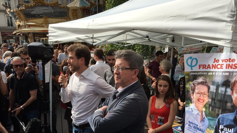 Législatives : Mélenchon ouvre les hostilités sur les terres d'El Khomri