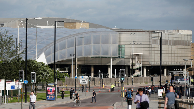 La Manchester Arena au lendemain de l’attentat suicide meurtrier