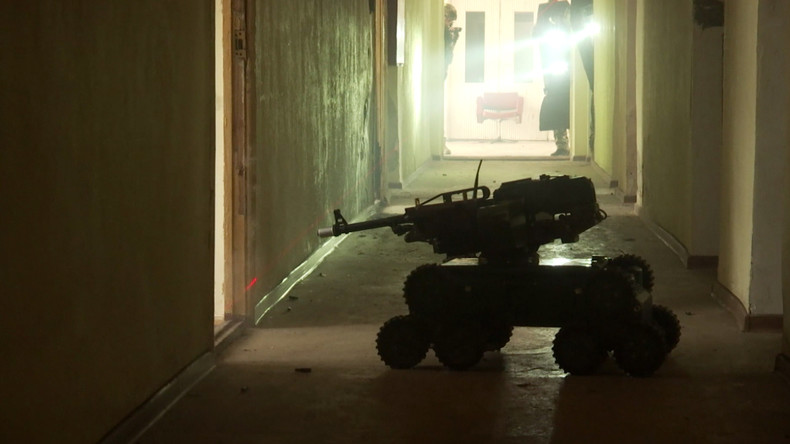 Impressionnantes images de l’entraînement des services secrets russes en Crimée