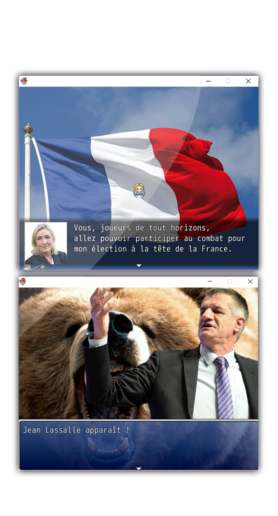 Marine Le Pen part à l'assaut du «front républicain» dans un jeu vidéo
