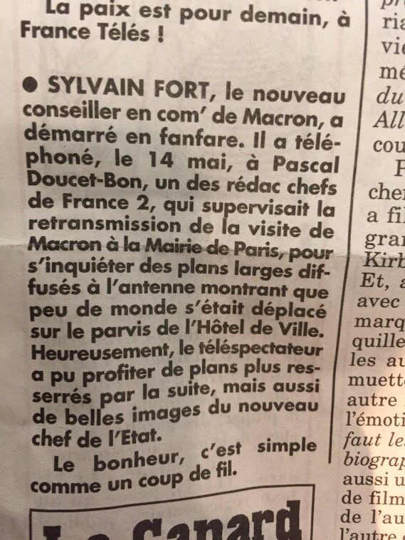 Foule éparse à l'investiture de Macron : son équipe aurait demandé à France 2 des plans plus serrés