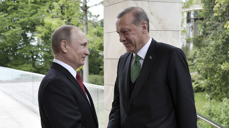 Vladimir Poutine et Recep Tayyip Erdogan