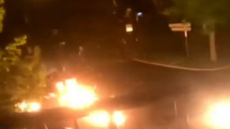 Essonne : des émeutiers lancent des cocktails Molotov sur des voitures (VIDEO)
