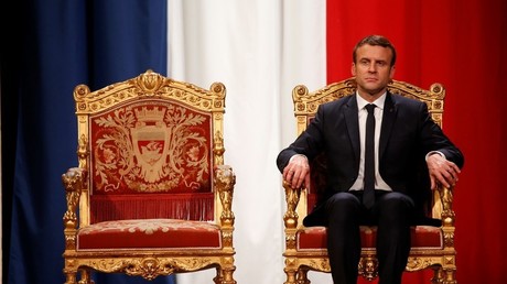 Emmanuel Macron à l'hôtel de ville de Paris 