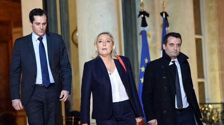 Nicolas Bay, Marine Le Pen et Florian Philippot