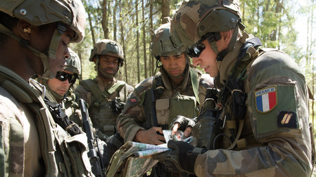Estonie : des soldats français s'entraînent dans le cadre d'exercices de l'OTAN à la frontière russe
