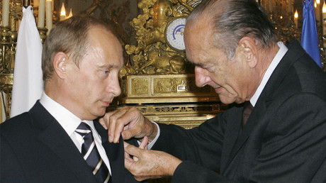 Vladimir Poutine et Jacques Chirac : quand la France et la Russie s'entendaient parfaitement