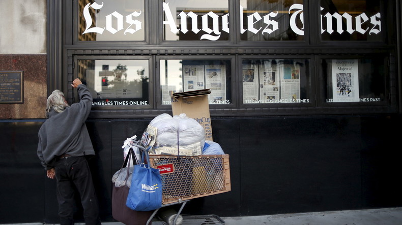 Explosion du nombre de sans-abris dans le comté de Los Angeles