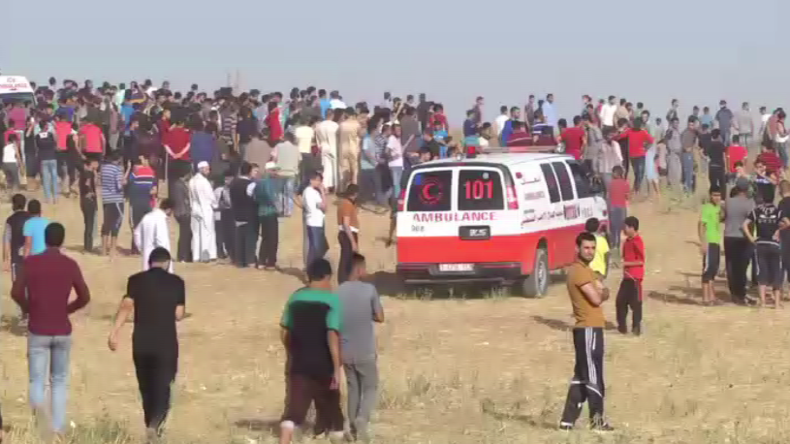 Un Palestinien tué et plusieurs autres blessés lors d'affrontements à Gaza (VIDEO)
