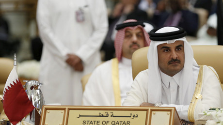 L'émir du Qatar, Tamim bin Hamad al-Thani 
