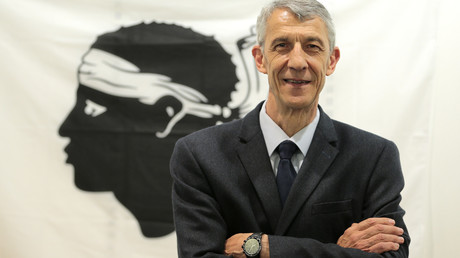 Michel Castellani, candidat du parti nationaliste Pé à Corsica