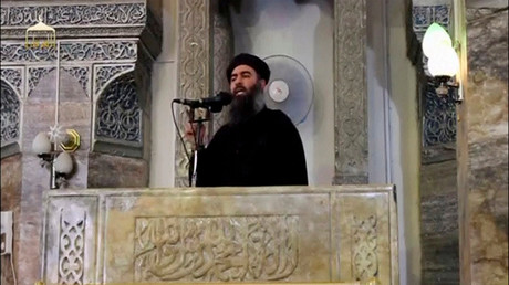 Le leader de l'Etat islamique Abou Bakr al-Baghdadi.