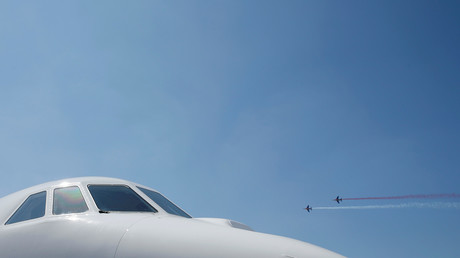 Coup d'envoi du salon du Bourget 2017