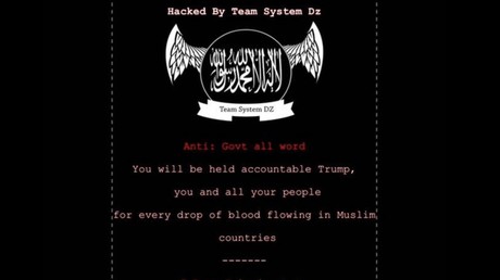 Des hackers pro-Daesh piratent des sites américains pour y diffuser des messages anti-Trump
