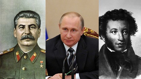 Staline, Poutine et Pouchkine, les trois personnalités les plus célèbres pour les Russes