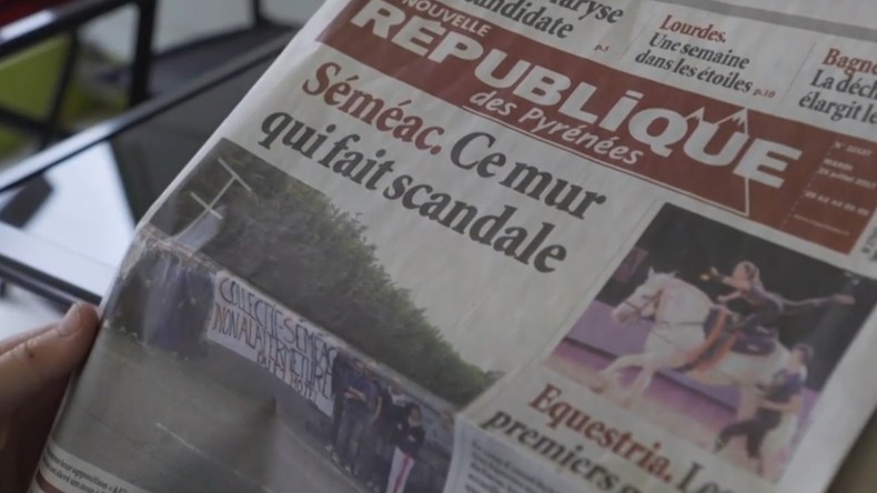 Le mur anti-migrants de Séméac détruit après l'obtention de garanties pour les riverains