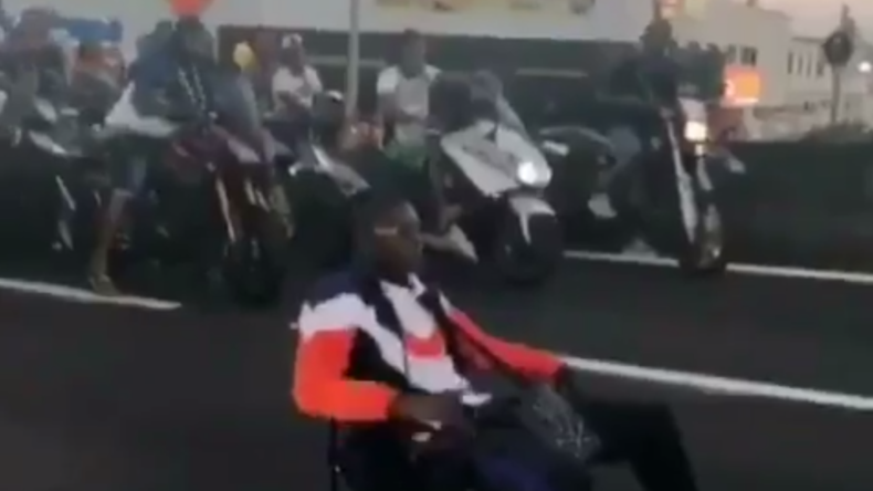 Le rappeur Ninho bloque une autoroute en Martinique pour le tournage d'un clip (VIDEO)