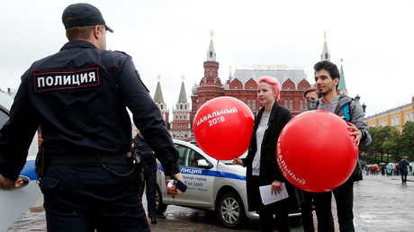 70 manifestants arrêtés à Moscou lors d'une manifestation non-autorisée dénonçant la corruption