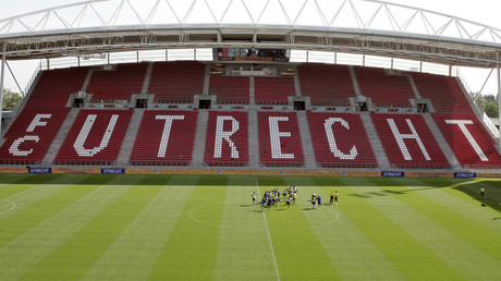 Les tribunes du stade Galgenwaard d'Utrecht