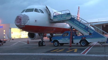 Un orage d'une rare violence a touché l'aéroport d'Istanbul endommageant plusieurs avions