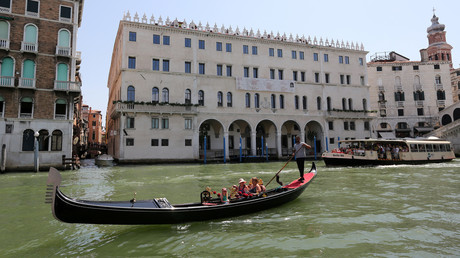 Les canaux de Venise, illustration ©Stefano Rellandini/Reuters