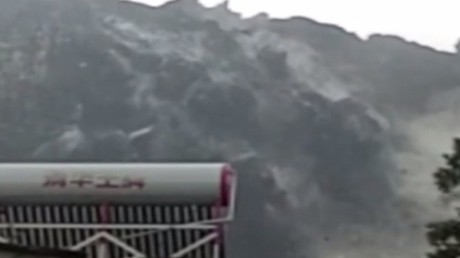 Chine : glissement de terrain meurtrier capté sur le vif