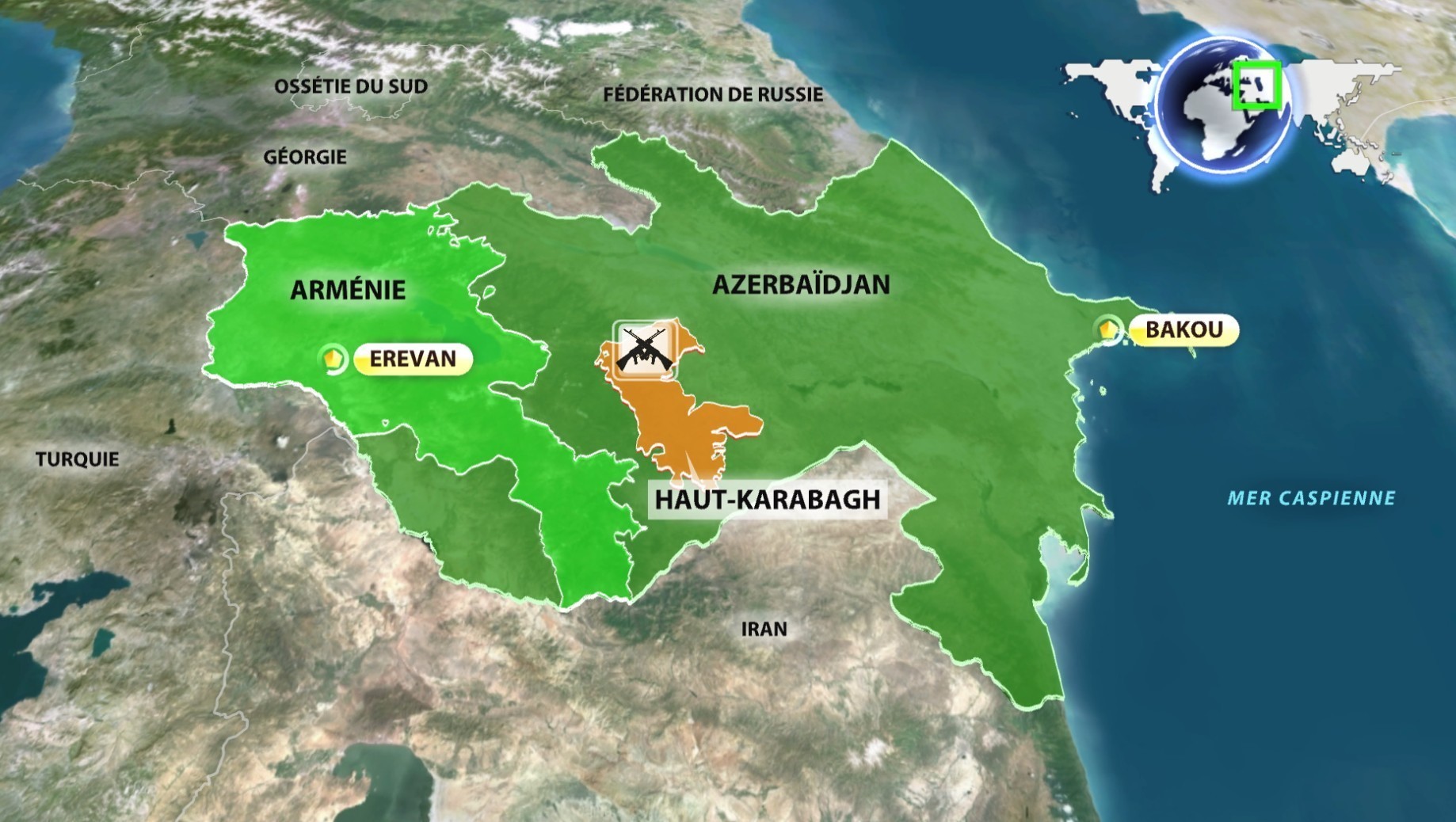 L’Arménie envisage le retour d’une partie du Haut-Karabagh au sein de l’Azerbaïdjan