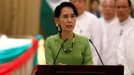  Aung San Suu Kyi le 6 septembre 2017.