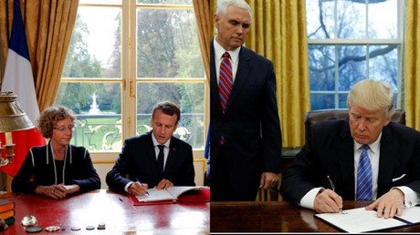 Signature des ordonnances devant les caméras : Macron la joue-t-il à l'américaine ?