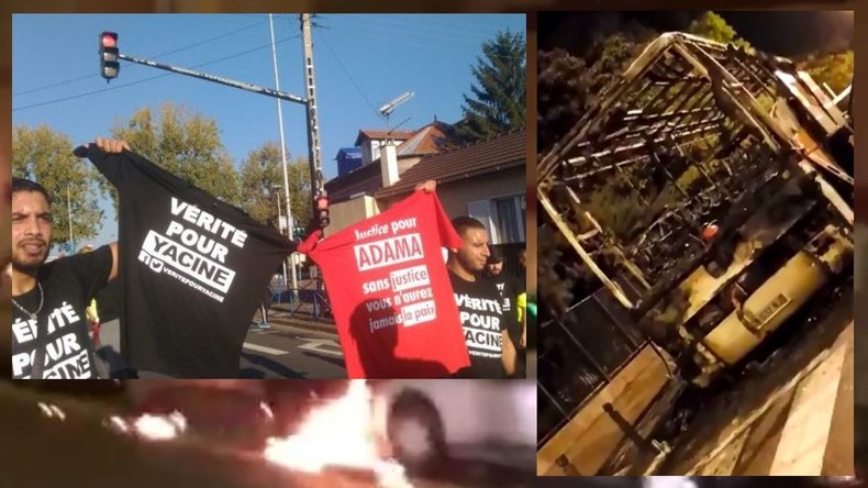 Aulnay : manifestation pour Yacine dans le calme, la situation dégénère dans la nuit (IMAGES)