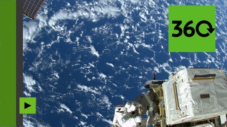 Première vidéo à 360 degrés filmée dans l’espace