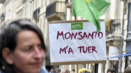 Manifestation contre Monsanto en mai 2017.