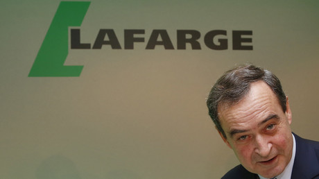 Bruno Lafont, président de Lafarge de 2007 à 2015, photo ©John Schults/Reuters