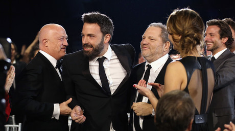 Harvey Weinstein et Ben Affleck à une cérémonie en janvier 2013.