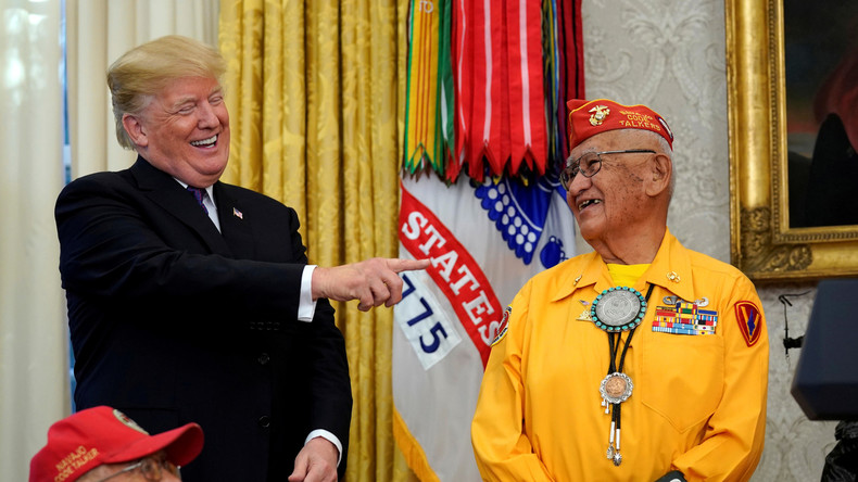 «Pocahontas» : la petite blague de Donald Trump dénoncée comme un «affront raciste» par l'opposition