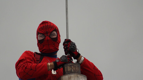 Spiderman reprend du service au Chili